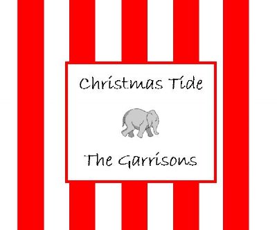 Elephant Stripe Enclosure – Red — Set of 16