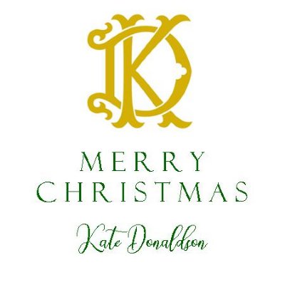 Gold Monogram Merry Enclosure — Set of 16