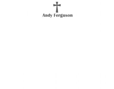 Name with Cross Notecard — Set of 12