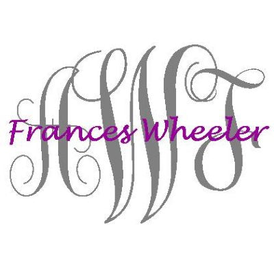 Square Monogram & Name Enclosure